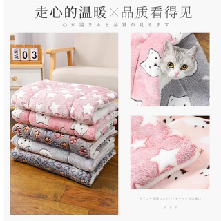 พร้อมส่ง🐾 พรมนอนสัตว์เลี้ยง เบาะนอนสำหรับสัตว์เลี้ยง เบาะรองนั่ง ที่นอนสัตว์เลี้ยง ขนนุ่ม ที่นอนสุนัข ที่นอนแมว