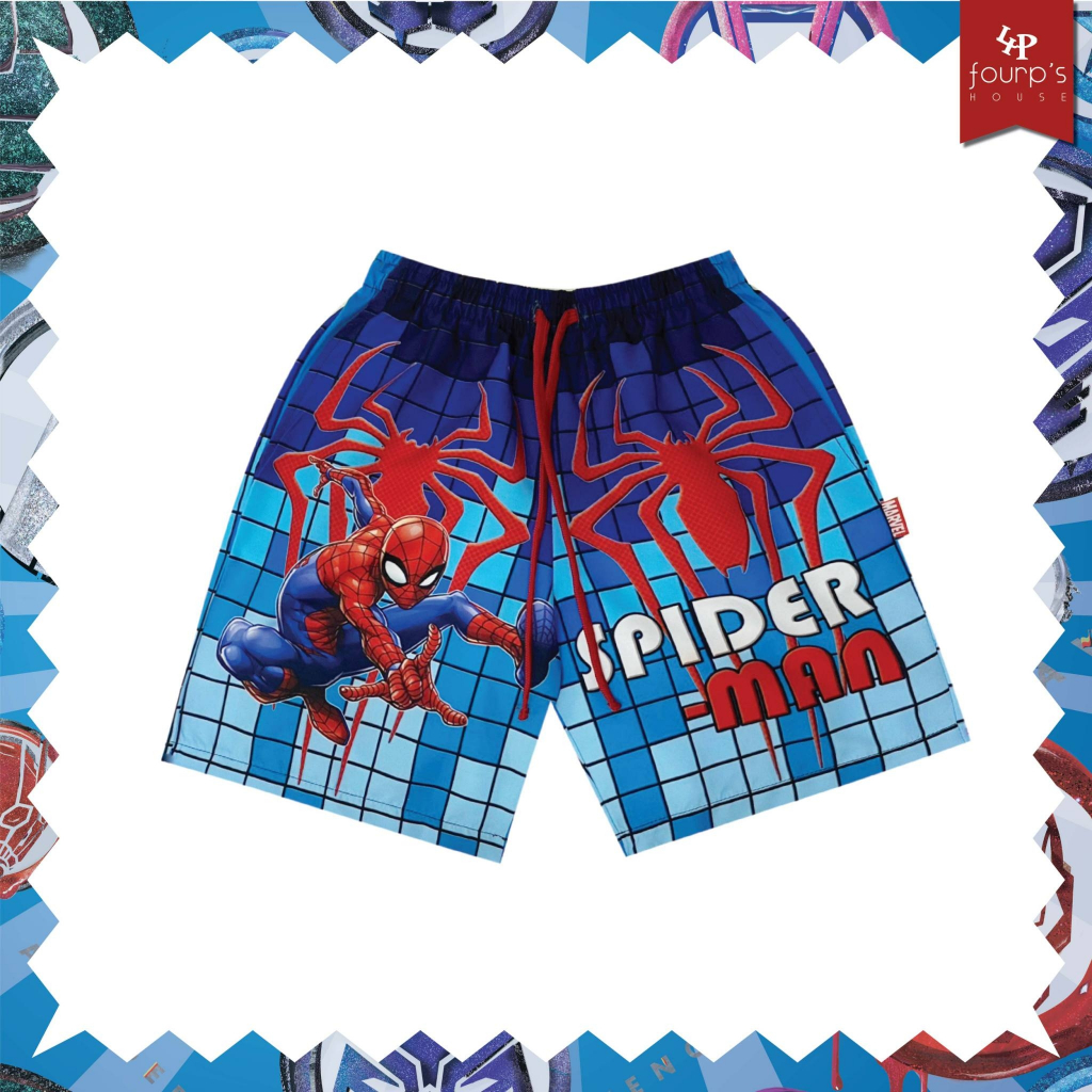 MARVEL SPIDERMAN : 021244 กางเกงเด็กผู้ชาย ลิขสิทธิ์แท้