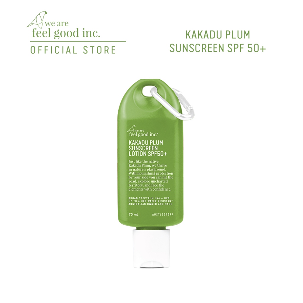We Are Feel Good Inc :Kakadu Plum Sunscreen SPF50+ โลชั่นกันแดดคาคาดู พลัม SPF50+ ขนาด 75ml