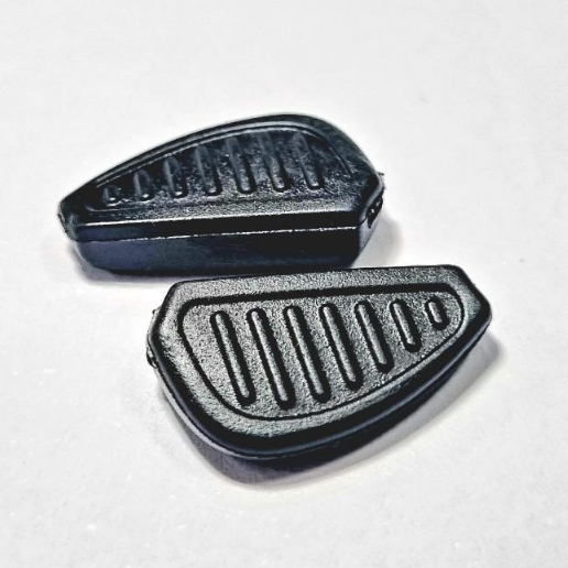 แป้นรองจมูกแว่น J4 แบบเสียบ สีดำ อะไหล่แว่นตา อะไหล่แว่น Nose Pad แป้นจมูก แป้นรอง ราคา/คู่ นะคะ _ พร้อมส่งจากไทย