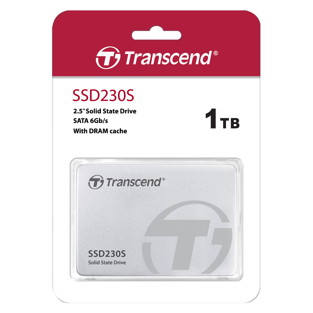 Transcend SSD230S 1TB SATA III  -รับประกัน 5 ปี หรือ **รับประกันไม่เกิน 560 TBW ** - มีใบกำกับภาษี-TS1TSSD230S