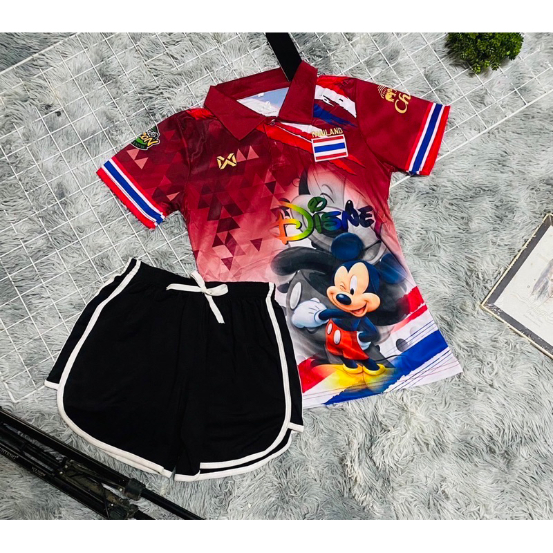 ชุดเซทแฟชั่น สวย เสื้อกับกางเกง เด็กโต ผู้ใหญ่ใสได้