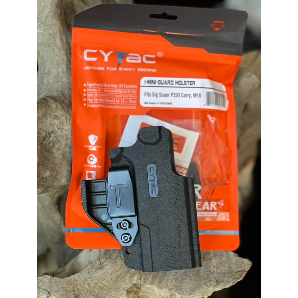 ซองพกในพอลิเมอร์ สำหรับ ซิก 320 carry ,M18 (สามารถปรับซ้าย-ขวาได้)