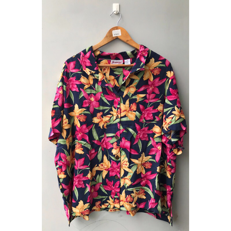 Joanna Plus Hawaii Shirt Rayon