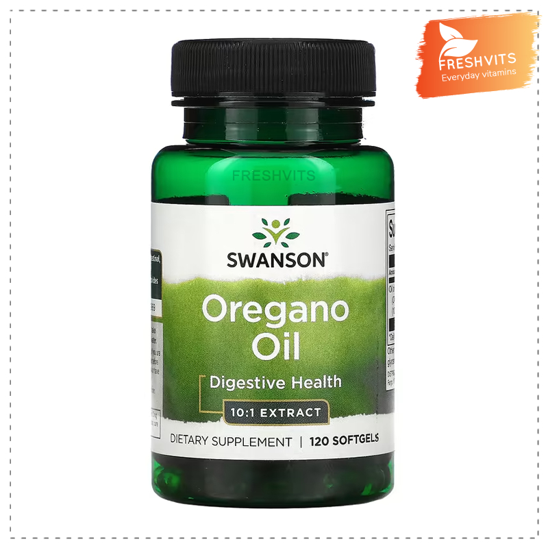 Swanson, Oregano Oil, 120 Softgels