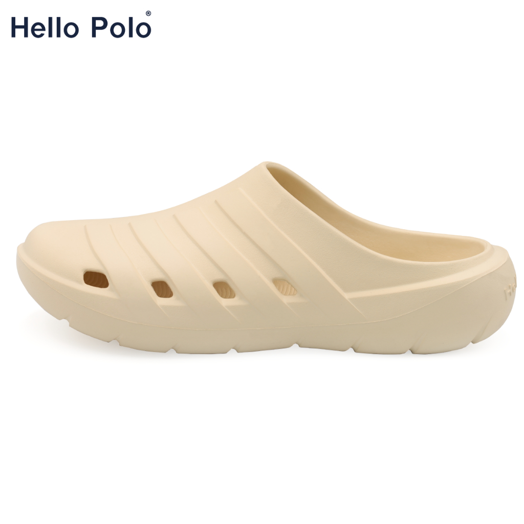 Hello Polo รองเท้าแตะแบบสวม unisex รุ่น HP8019 แฟชั่น พื้นนิ่ม กันน้ำ Size 36 - 45