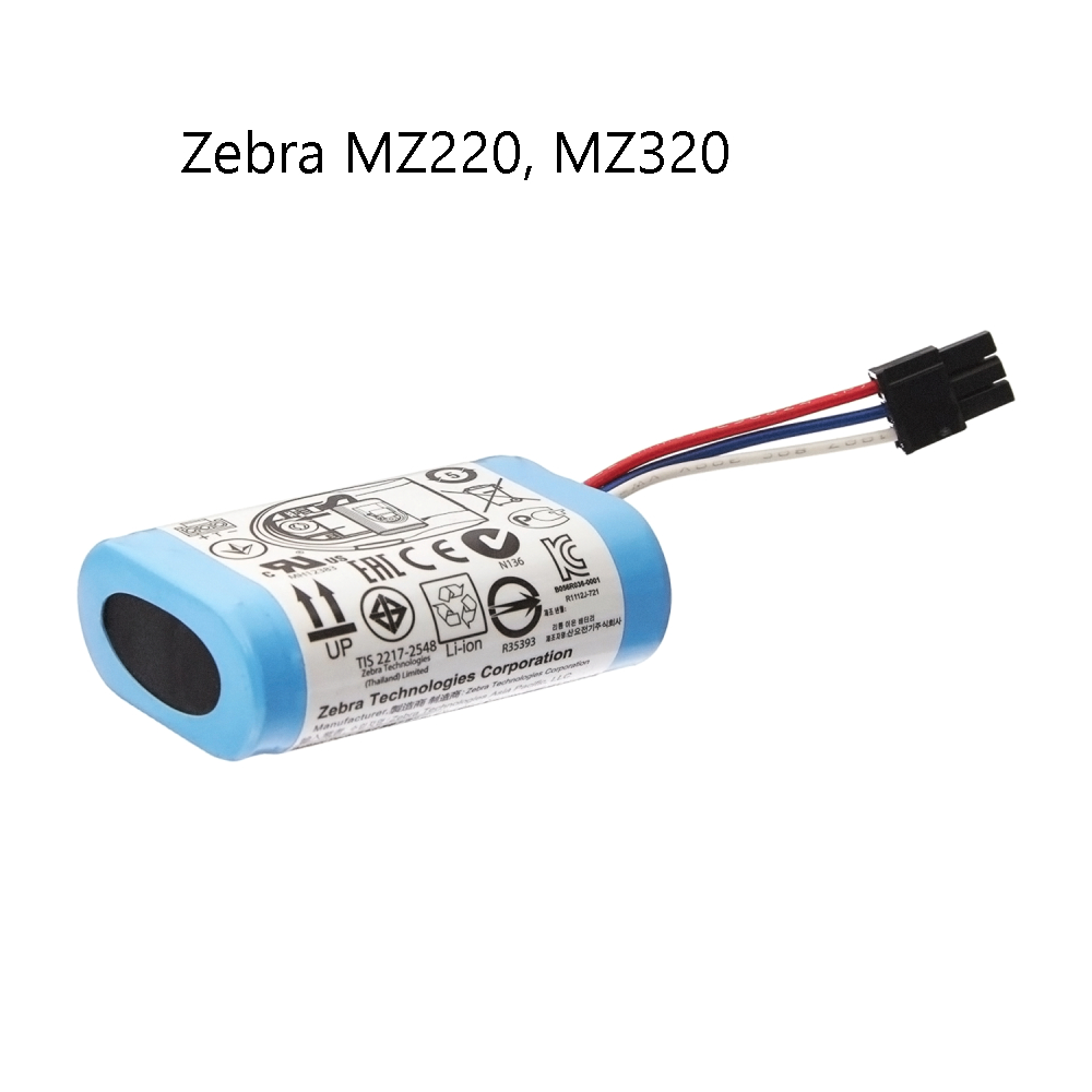 เครื่องปริ้นพกพก battery suitable for new Zebra Zebra MZ220 MZ320 printer lithium battery BT17790-2