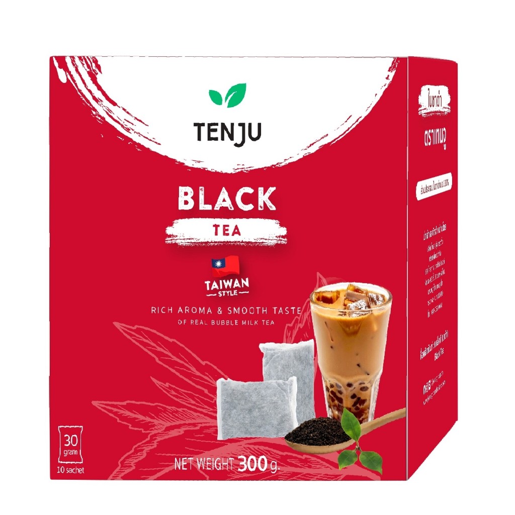 ชาแดงไต้หวัน ซองเยื่อ กล่อง Tenju 🍃