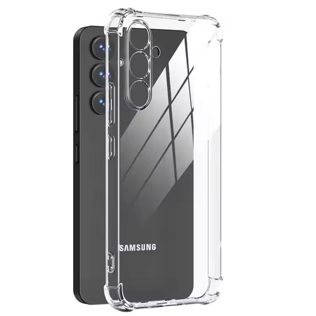 Case Samsung A35 5G เคสใส กันกระแทก คลุมกล้อง TPUนิ่ม