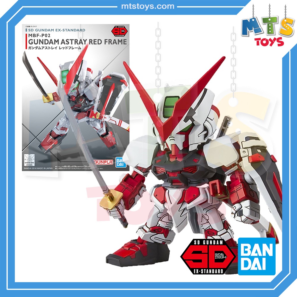 **MTS Toys**Bandai SD EX-Standard : MBF-P02 Gundam Astray Red Frame กันดั้มแท้