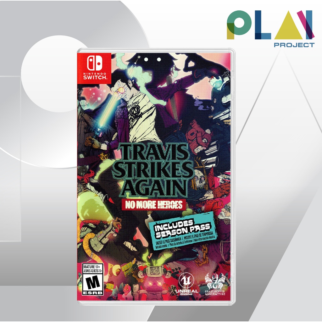 Nintendo Switch : Travis Strikes Again [มือ1] [แผ่นเกมนินเทนโด้ switch]