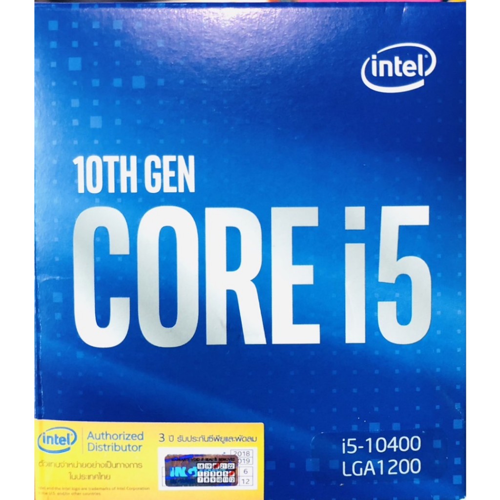 CPU (ซีพียู) INTEL CORE I5-10400 2.9 GHz (SOCKET LGA 1200) มือสอง