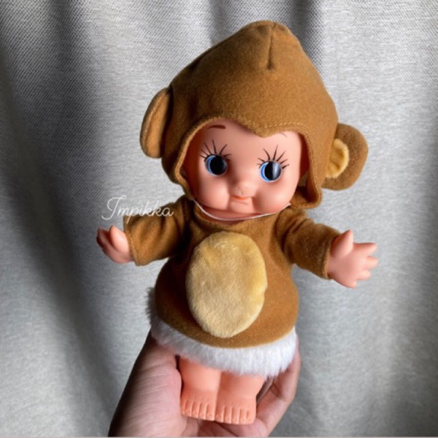 ( VINTAGE RARE  ) ตุ๊กตา คิวพี From Japan 🇯🇵 Kewpie Doll QP Monkey 🙈 Limited Edition