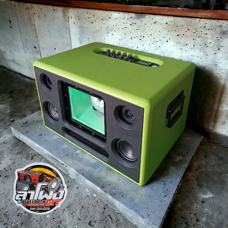 ลำโพงบลูทูธ 6.5 แบนพาส เบสแน่น ระบบ2.1 (200Watt) รีวิวเยอะ