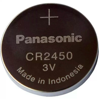 ถ่านPanasonic CR2450 Lithium 3V 1ก้อน(แบบเปลือยindustrial)
