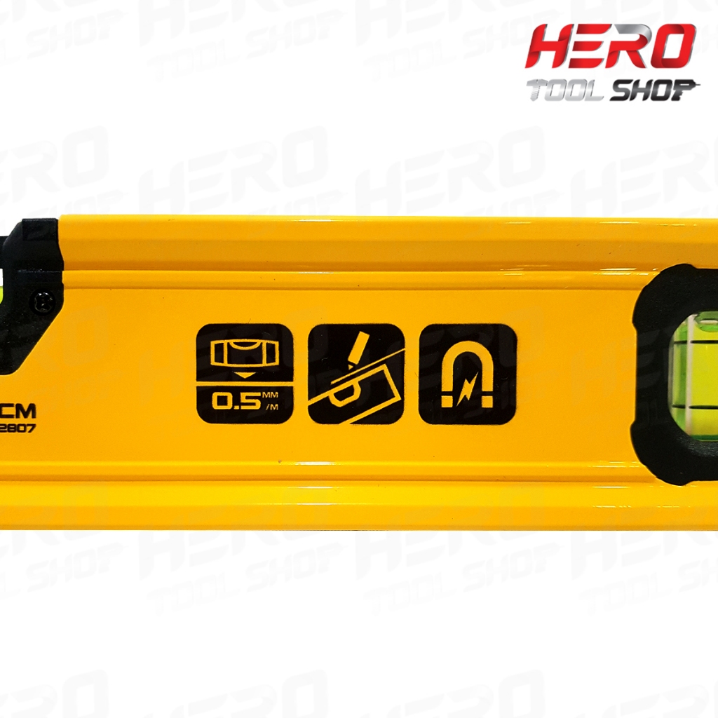 DEWALT ระดับน้ำ (แถบแม่เหล็ก) Box Beam Level รุ่น DWHT42807 (24″) / DWHT42808 (36″) / DWHT42809 (48″) / DWHT428410 (72″) ราคา ถูกที่สุด ดีลบีเคเค แกลเลอรีภาพที่ 2