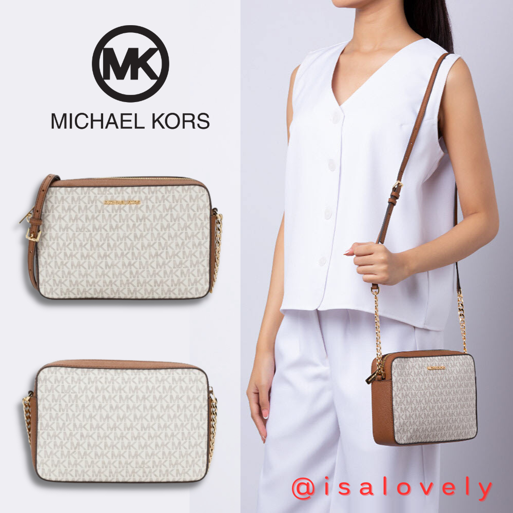 📌Isa Lovely Shop📌  Michael Kors Jet Set Item Large Crossbody 35F8GTTC3B