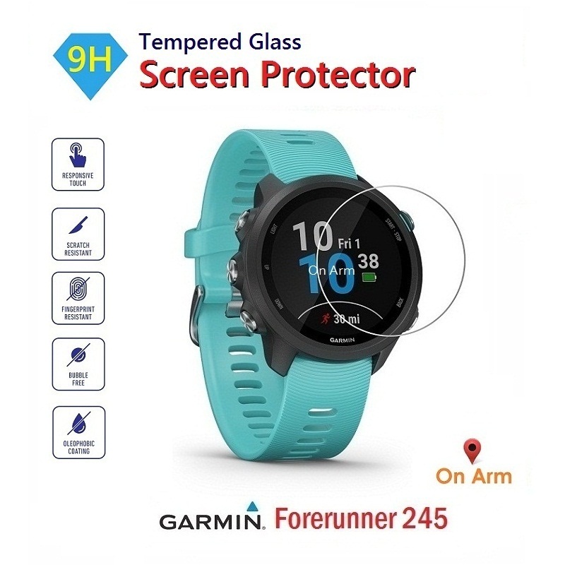 กระจกนิรภัย Garmin Forerunner 245 / 245 Music