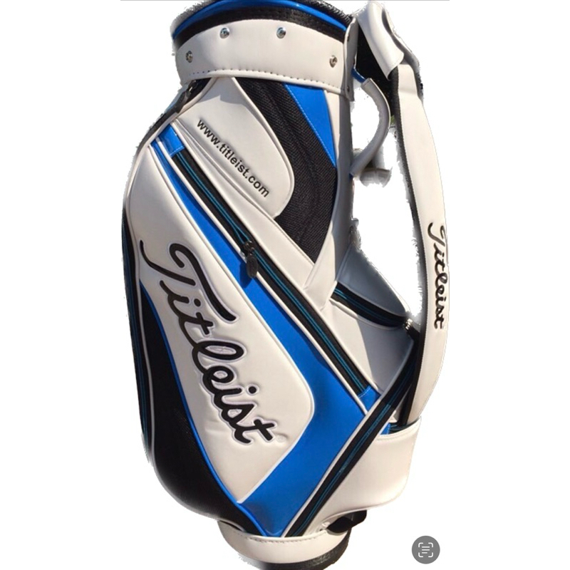 Golf bag 9”⛳️ ถุงกอล์ฟ Titleist วัสดุเป็นหนัง PVC ซิปกันน้ำ แข็งแรง สวยงาม 🚫💦