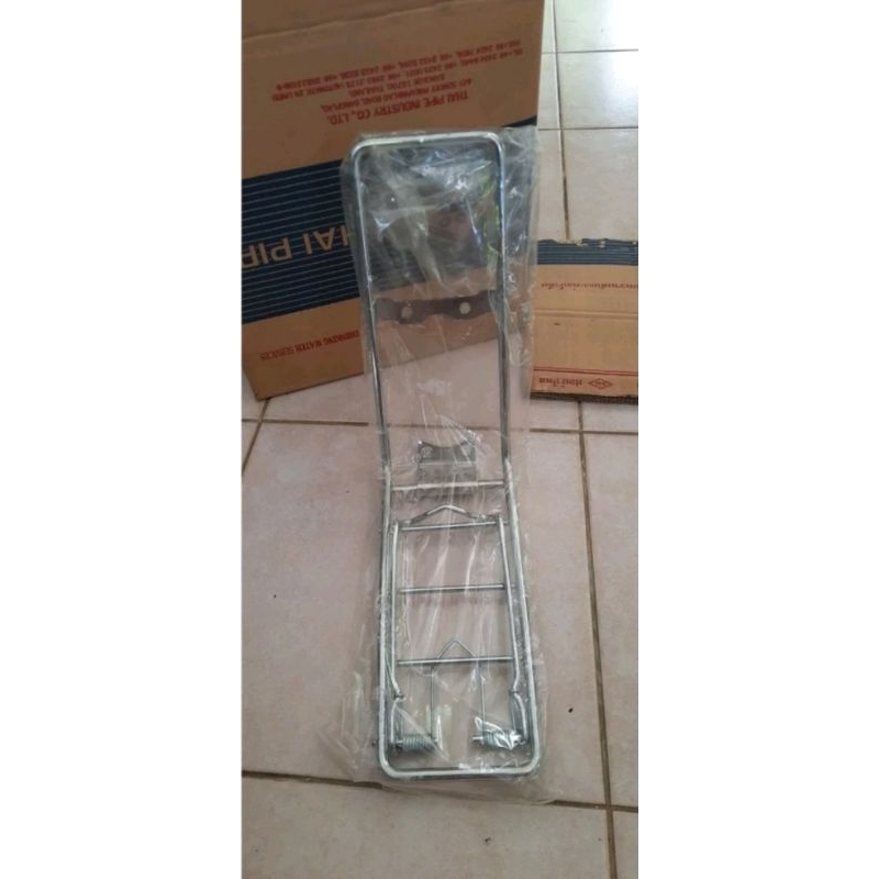 ขาตะกร้าหน้า y80 mate80 v75 v80 งานเรือใบ ชุบเงาอย่างดี