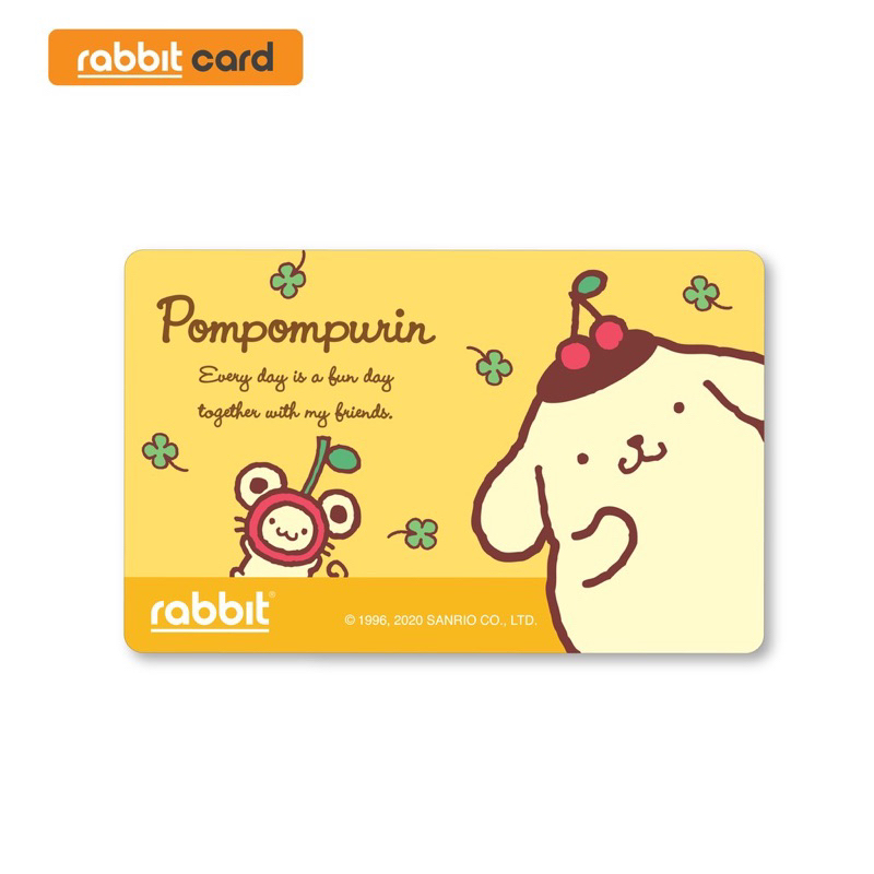 Rabbit Card Pompompurin ( BTS ) 🥞🐶✨