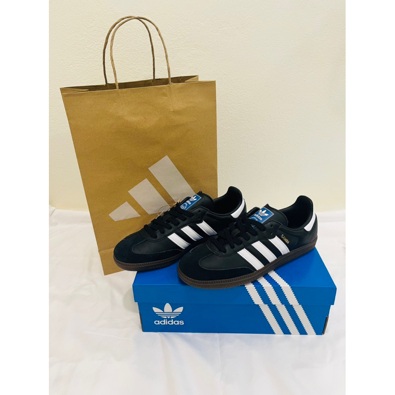 ขายรองเท้า Adidas SAMBA สีดำ ขนาด 7us/6.5uk/40/25