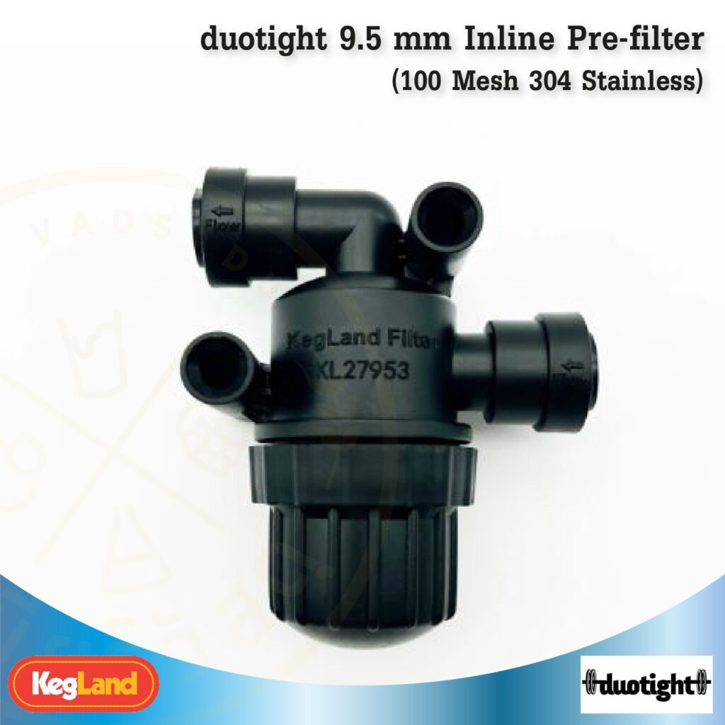 duotight 9.5 mm Inline filter (100 Mesh)