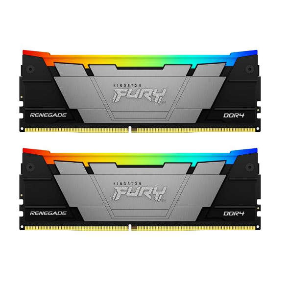 16GB 3200MT/s DDR4  8Gx2 Kingston Technology FURY Renegade RGB (KF432C16RB2AK2/16)