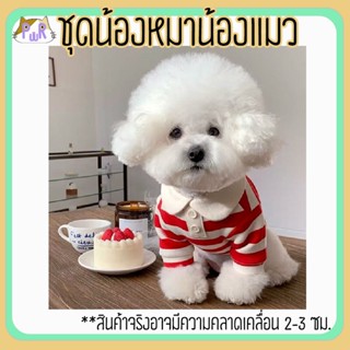 เสื้อหมา เสื้อแมว ชุดสัตว์เลี้ยง pet costume [ชุดทาง-เช้า]