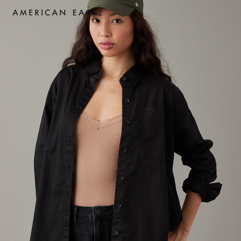 American Eagle Perfect Shirt เสื้อเชิ้ต ผู้หญิง (EWSB 035-5355-001)