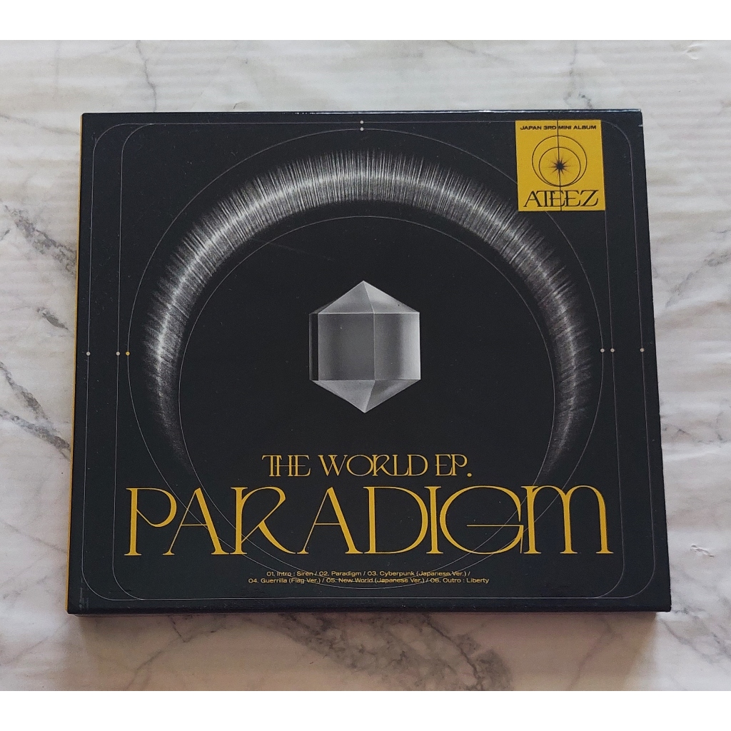 อัลบั้ม ญี่ปุ่น ATEEZ - THE WORLD EP.PARADIGM Japanese Album เวอร์ Standard แกะแล้ว ไม่มีการ์ด พร้อมส่ง Kpop CD