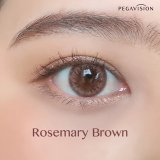 PEGAVISION คอนแทคเลนส์สี รายวัน รุ่น KAORI สี Rosemary Brown (10 เลนส์/กล่อง)
