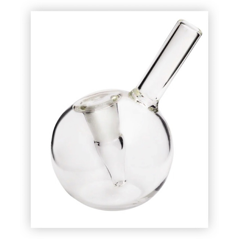 Mini Bubbler for Dynavap : บับเบ้อแก้วขนสดเล็กทรงกลม สำหรับไดน่า (KK198)