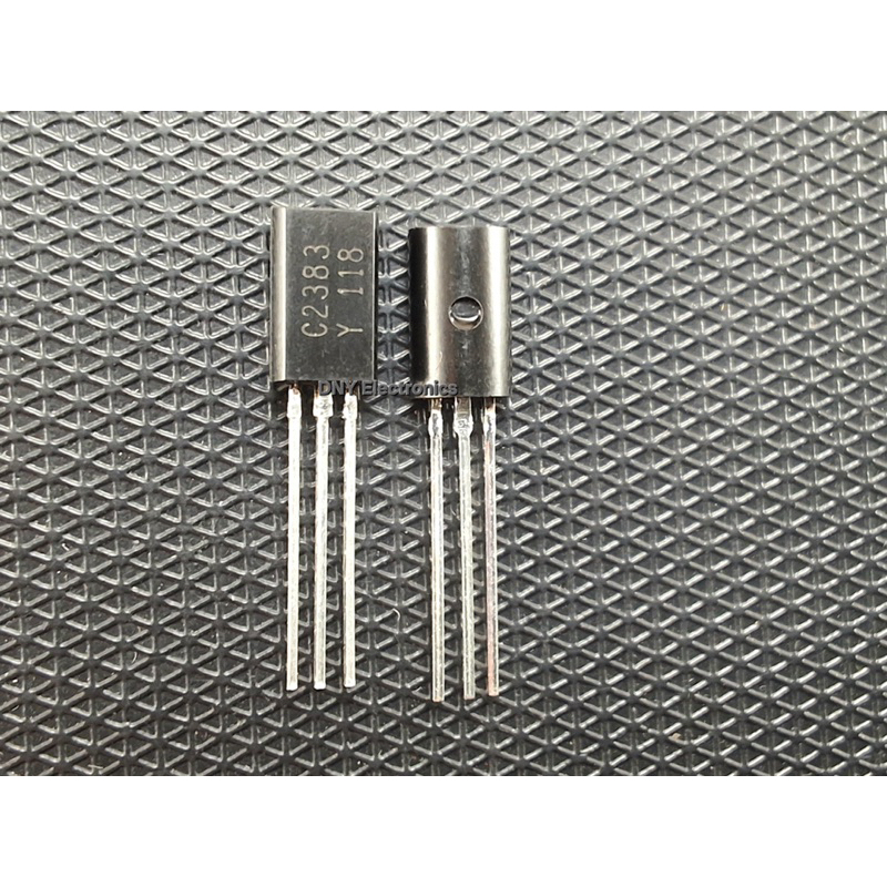 2ชิ้น 2SC2383 2SA1013 C2383 A1013 low-power triode pairing tube 1A160V New original genuine