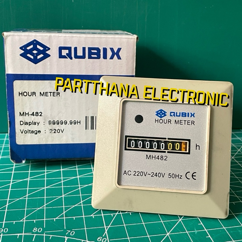 MH-482 HOUR METER มิเตอร์ เครื่องนับชั่วโมง ไฟ220VAC พร้อมส่งในไทย🚛💨