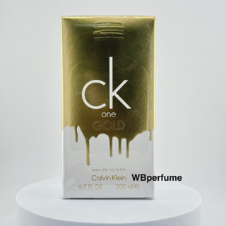 น้ำหอมแท้100% CK one Gold EDT For Unisex 200ml กลิ่น Unisex