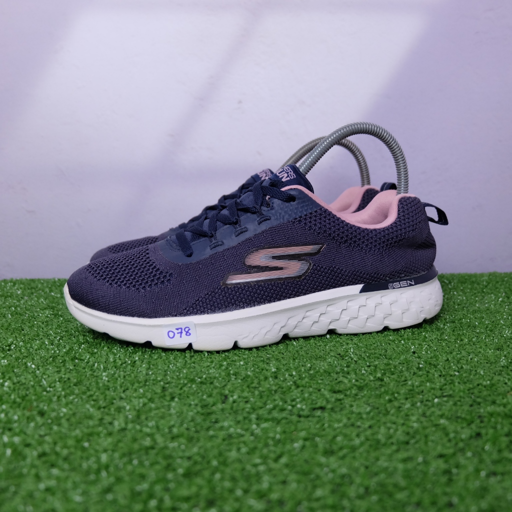 (37/24 cm) Skechers Slip on รองเท้าเพื่อสุขภาพ สเก็ตเชอร์ส มือ2ของแท้💯 รองเท้าผ้าใบผู้หญิง