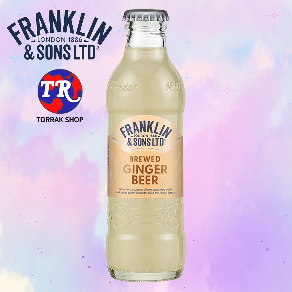 Franklin & Sons BREWED GINGER BEER แฟรงคลิน แอนด์ ซันส์ จิงเจอร์ 200ml.