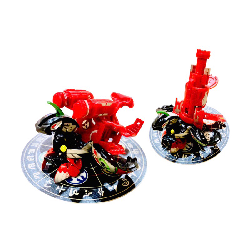 Bakugan Japanese Helios Mk2 Twin Destructor & Zukanator Combat Set #บาคุกัน