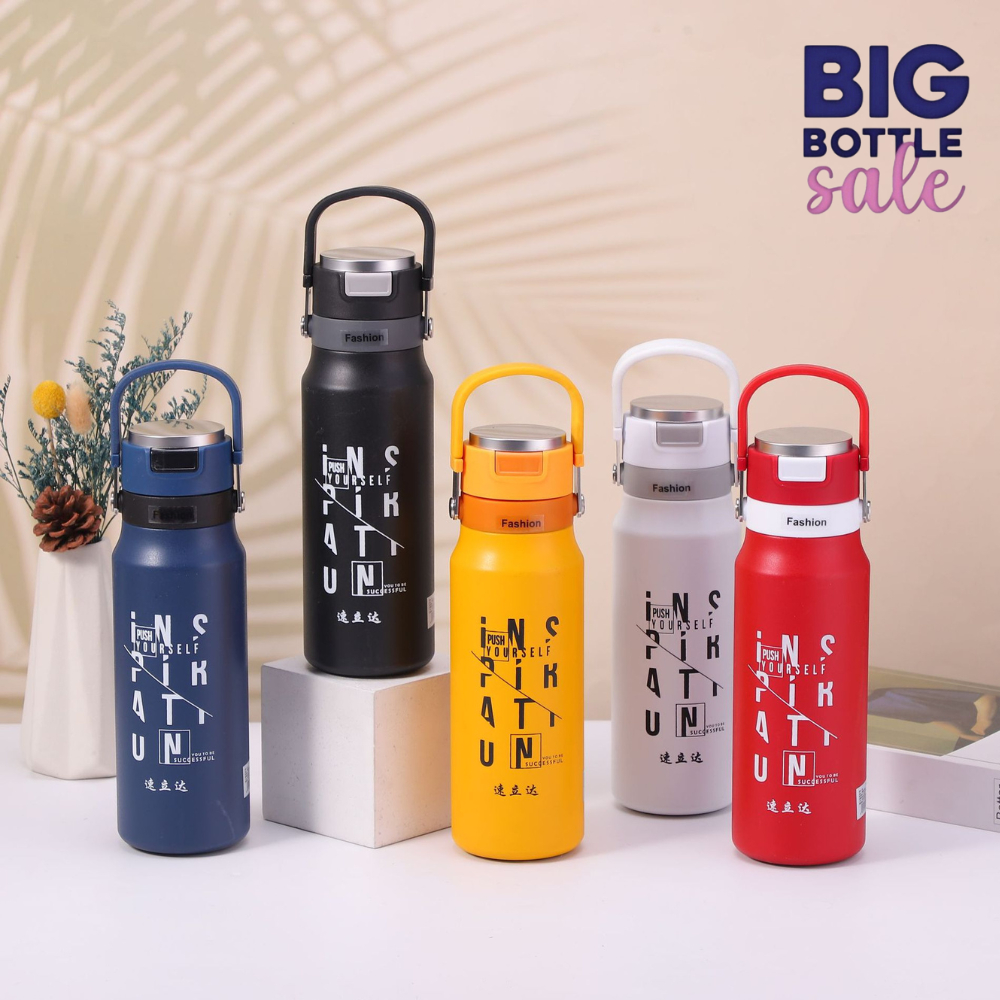 สแตนเลส 304 กระติกน้ำ แบบพกพา ความจุ 800ml/1000ml ขวดน้ำเก็บอุณหภูมิ กระติกน้ำพกพา เก็บความเย็น เก็บความร้อน กระบอกน้ำ