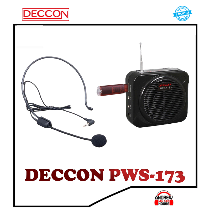 Deccon PWS-173 ลำโพงพกพาคาดเอว