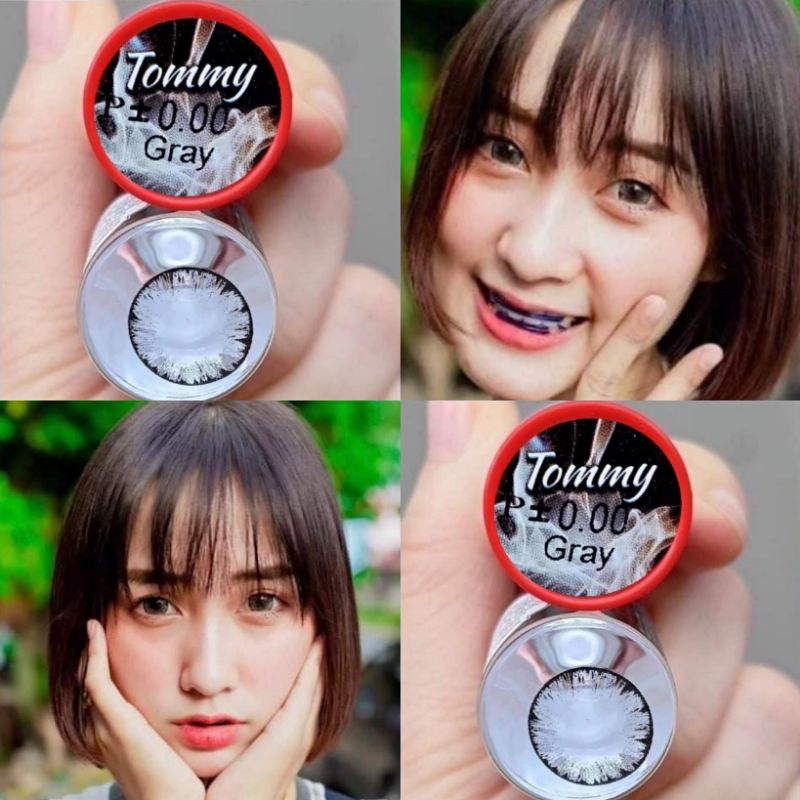 คอนแทคเลนส์ แฟชั่น รายเดือน ยี่ห้อ พิชชี่ เลนส์ฝาแดง แถมตลับ ลาย ฮ็อตฮิต ลายขายดี