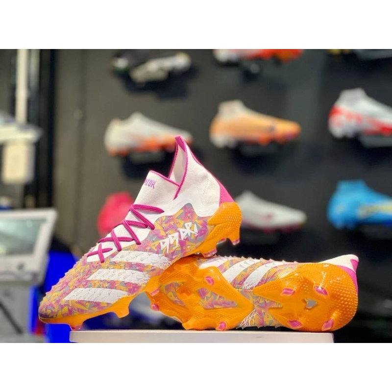 รองเท้าฟุตบอล รองเท้าสตั๊ด Adidas_Predator Frek.1 Low FG