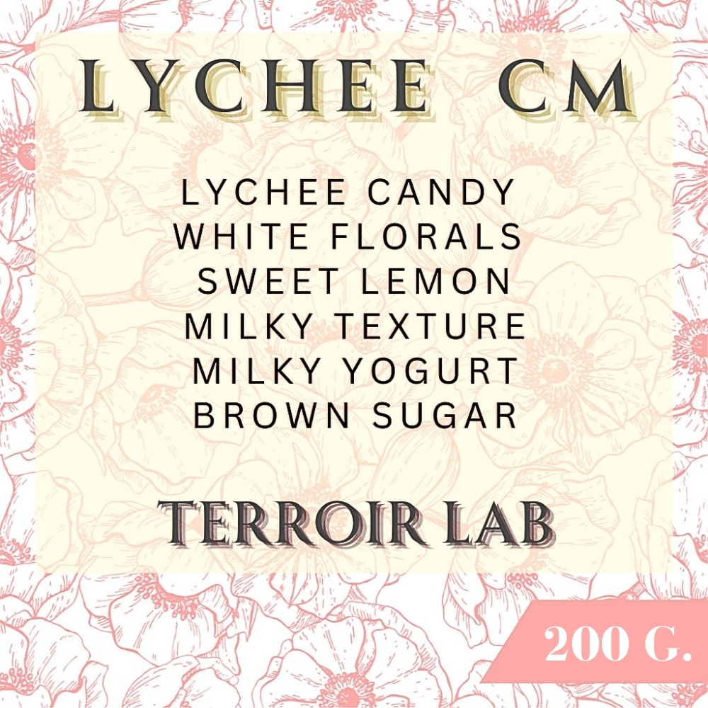 Lychee CM | เมล็ดกาแฟคั่ว Omni Roast ขนาด 200 G Terroir Lab by Brew Boy