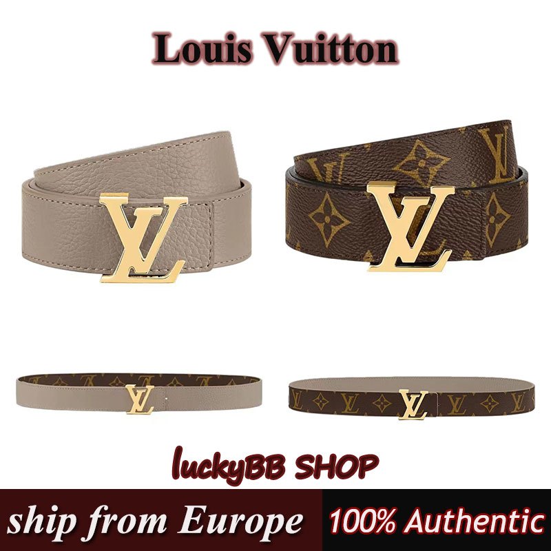 Louis Vuitton/LV หลุยส์วิตตอง Women's Belt เข็มขัดสตรี ICONIC 3CM