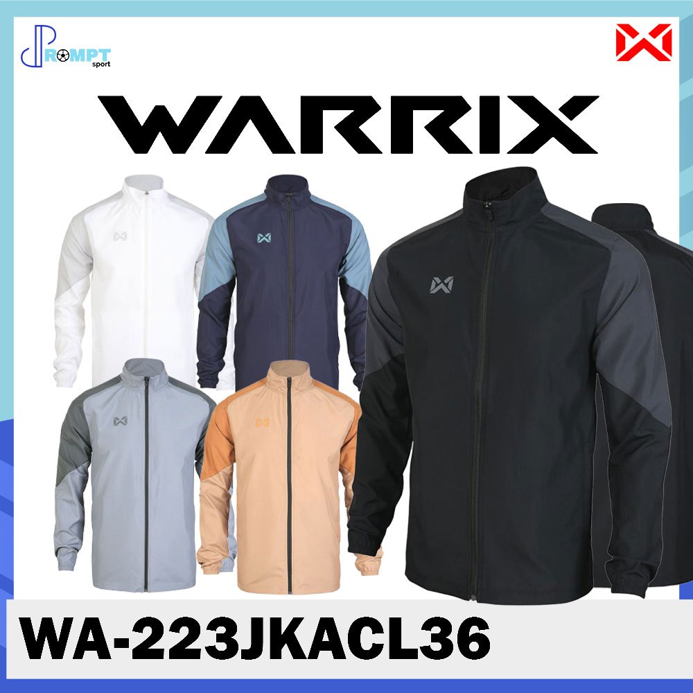 เสื้อแจ็คเก็ตกันลม รุ่น HERIT WOVEN เสื้อแจ็คเก็ตวอริกซ์ WARRIX (WA-223JKACL36) แท้100%