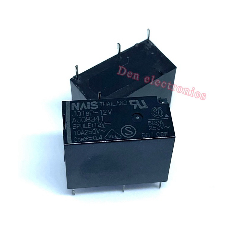 รีเลย์ JQ1aP-12V 12VDC NAiS 4ขา 10A250V สินค้าพร้อมส่ง