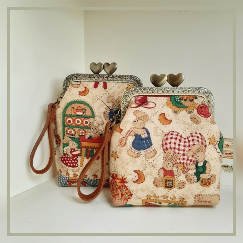 กระเป๋าใส่เหรียญ ใส่เงิน ใส่บัตร pikpak 8.5 cm.