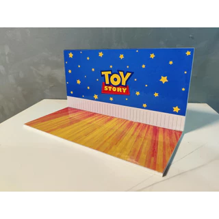 ฉากโมเดล แบบชุด 2 ชิ้น (Toy story) มี2แบบ 2ขนาด (ขนาดสั่งทำได้)