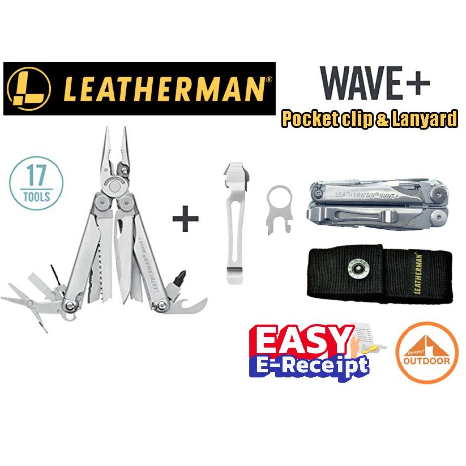 Leatherman WAVE Plus+ and Pocket Clip &amp; Lanyard